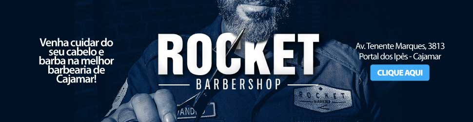 Mega Banner Rocket Barbershop