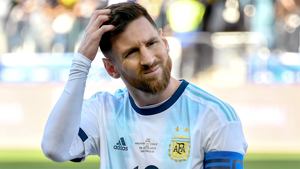Conmebol suspende Messi por 3 meses por acusações de corrupção na Copa América